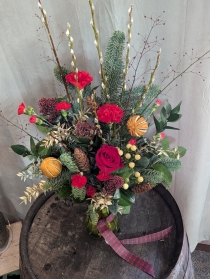 Christmas Vase Arrangement