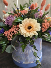 Mothers Day Hatbox Arrangement